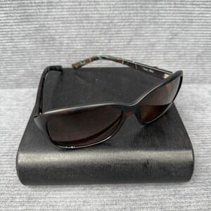 Bolle Molly Sunglasses Polarized Tortoise Shell Green Swirl Frame Italy 12242